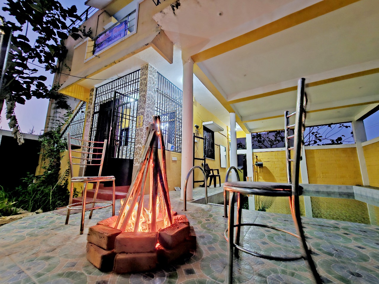 Resort dining area